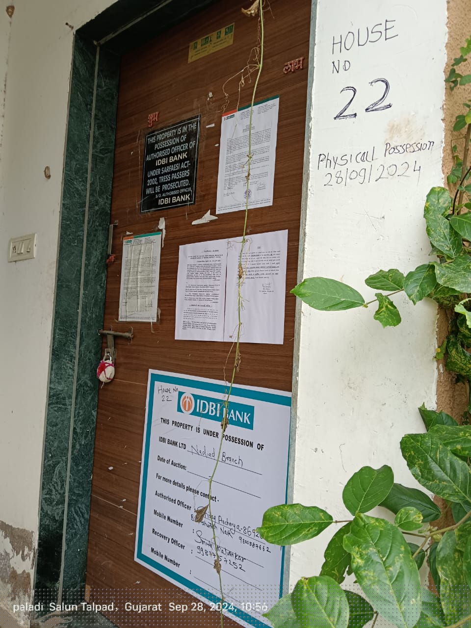IDBI Bank Auctions for Residential property in Kheda, Gujarat image 4 of 4 in Chaklasi, Kheda | IDBI Bank auction property