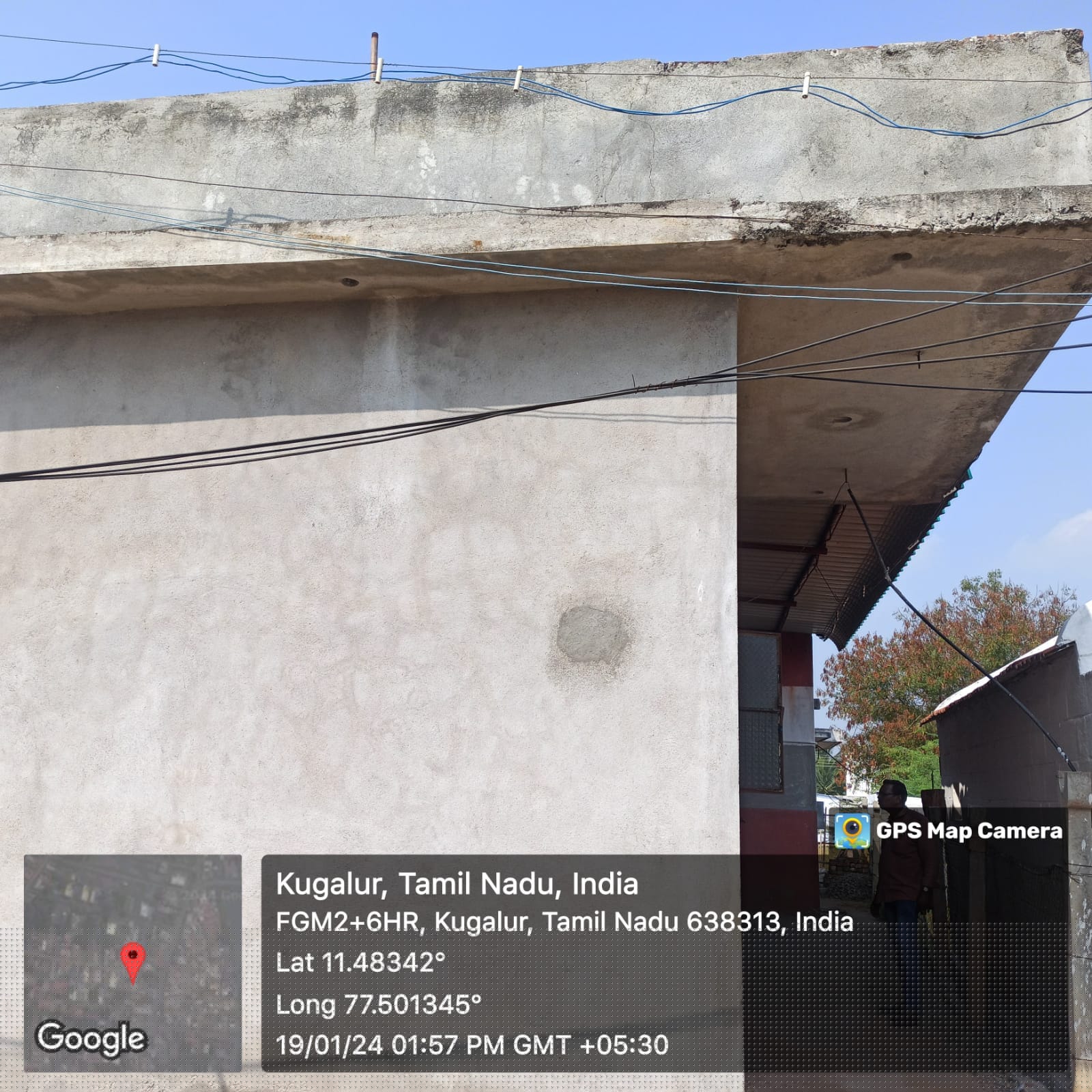 Bank of India Auctions for Residential property in Erode, Tamil Nadu image 2 of 3 in Kuhalur, Erode | Bank of India auction property