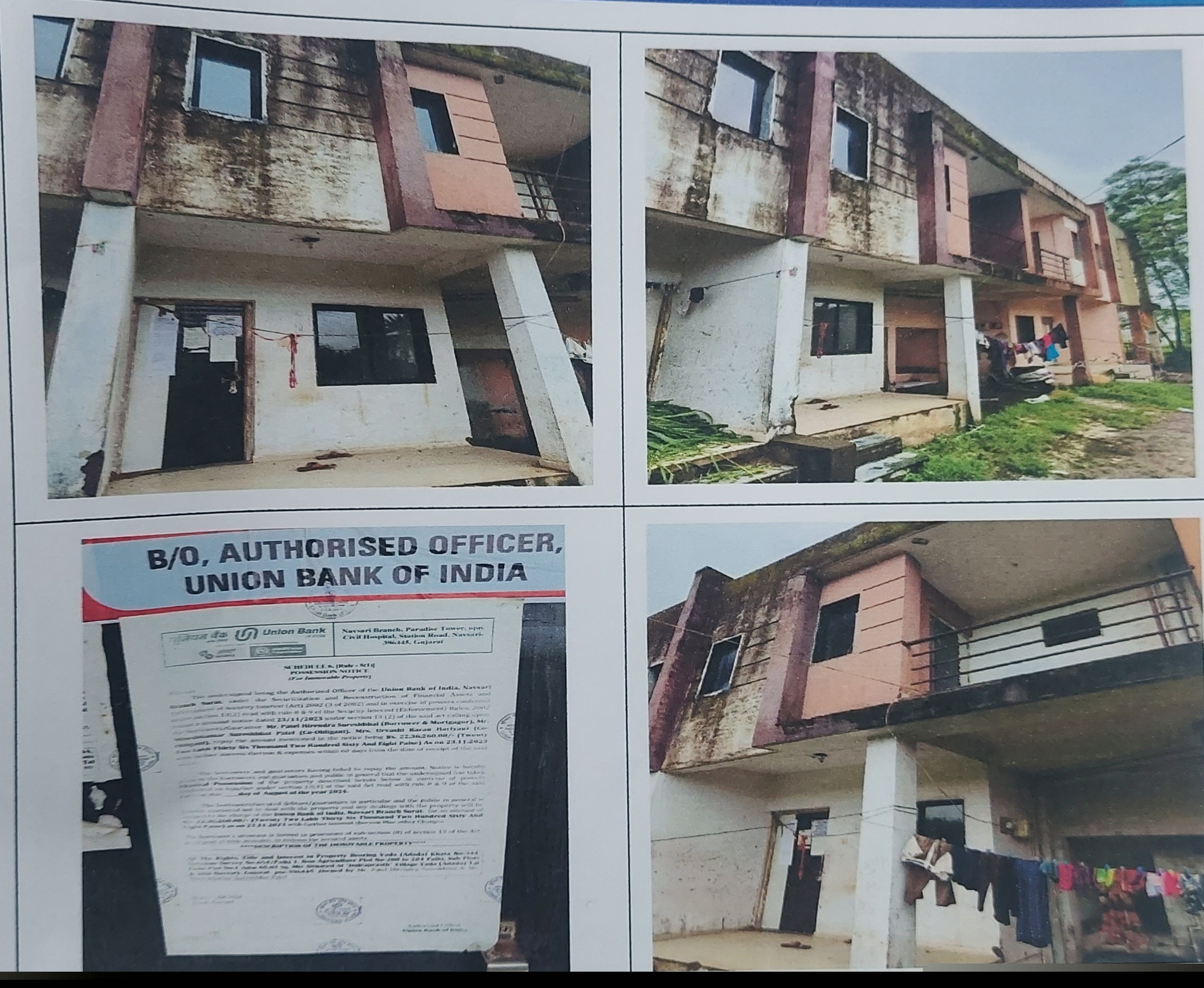 Union Bank of India Auctions for Residential property in Navsari, Gujarat
