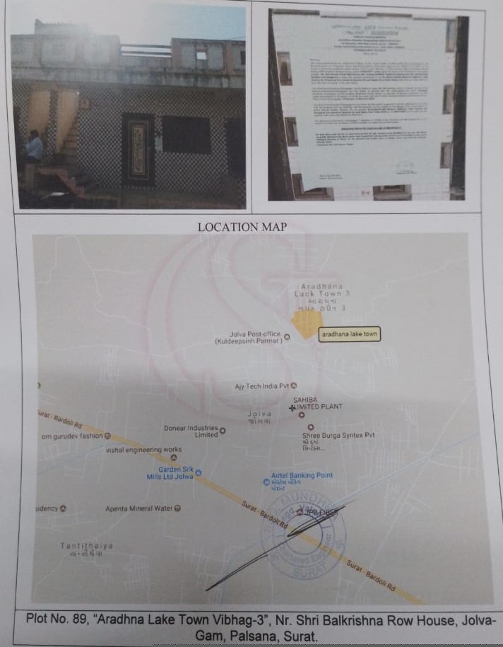 Union Bank of India Auctions for Residential property in Tapi, Gujarat