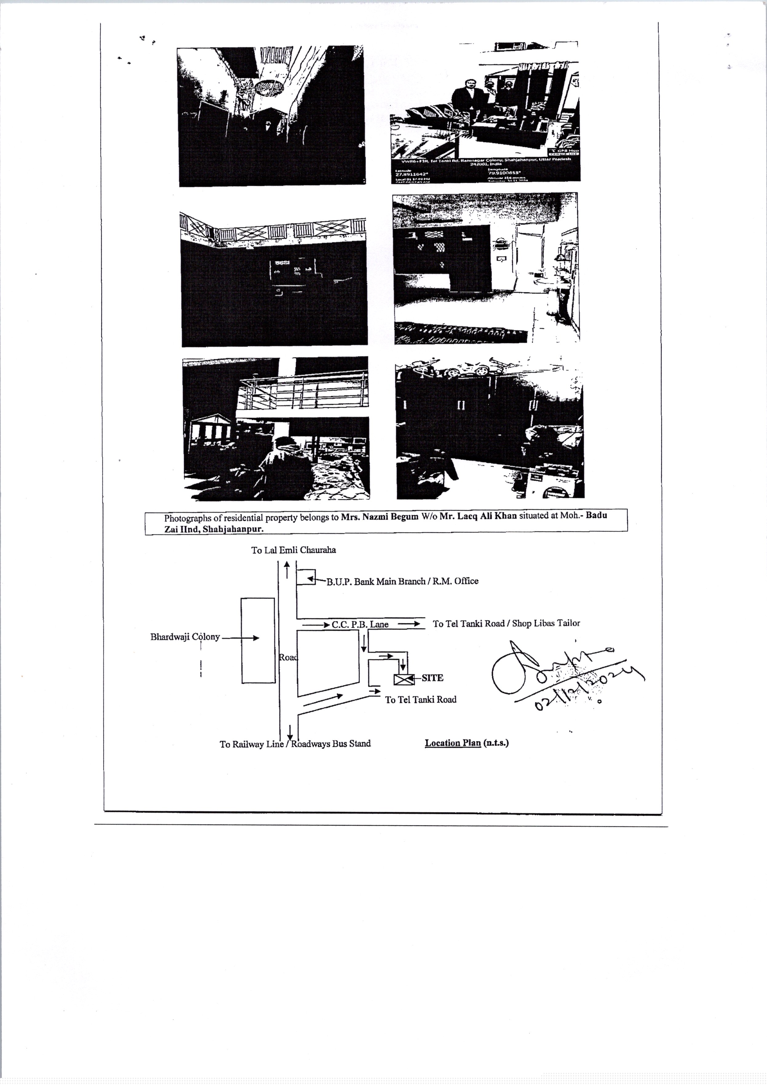 Bank of India Auctions for Residential property in Shahjahanpur, Uttar Pradesh