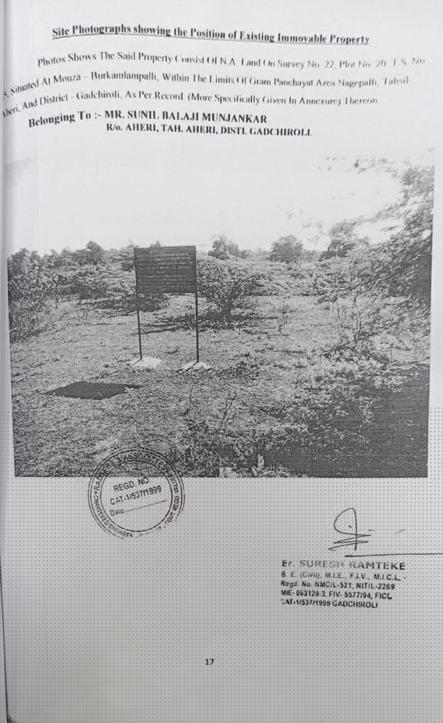 Bank of India Auctions for Residential property in Gadchiroli, Maharashtra