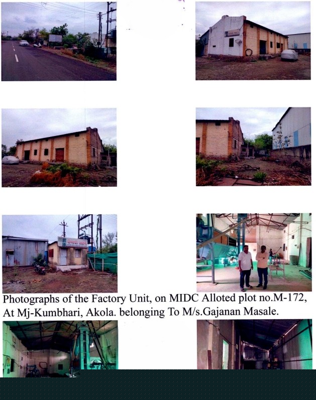 Union Bank of India Auctions for Industrials property in Akola, Maharashtra