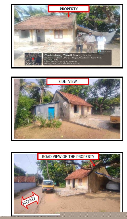 Canara Bank Auctions for Residential property in Cuddalore, Tamil Nadu