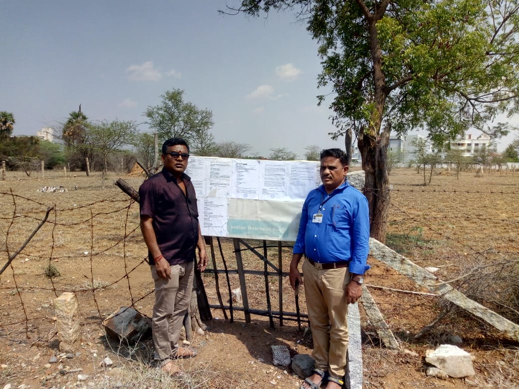 Indian Overseas Bank Auctions for Residential property in Karur, Tamil Nadu