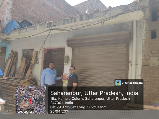 Bank of Maharashtra Auctions for Residential property in Saharanpur, Uttar Pradesh image 2 of 2 in Kailashpur, Saharanpur | Bank of Maharashtra auction property