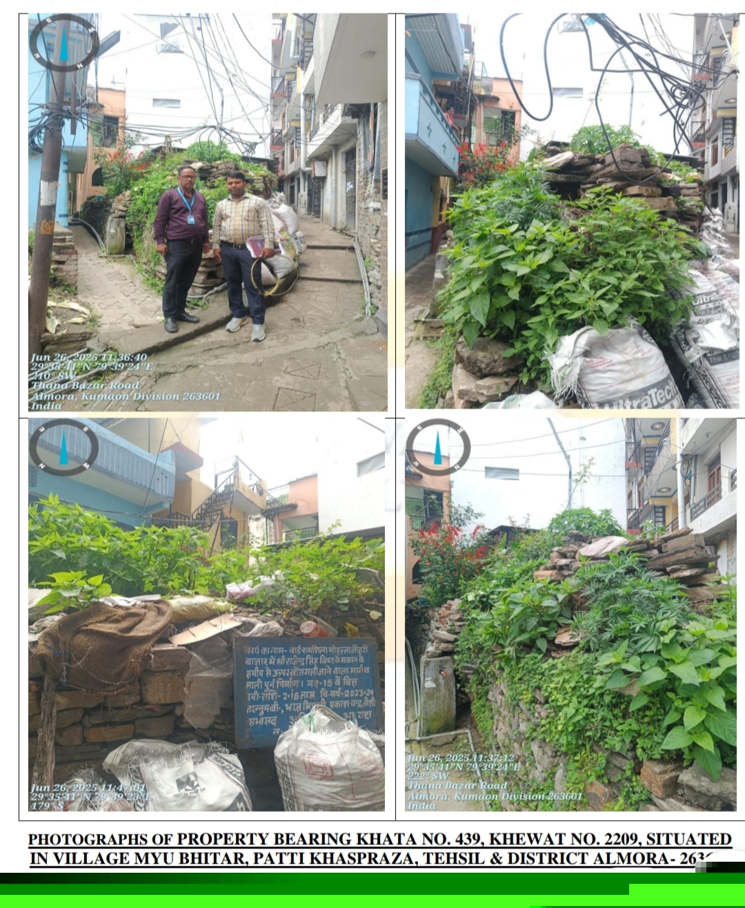 Canara Bank Auctions for Residential property in Almora, Uttarakhand