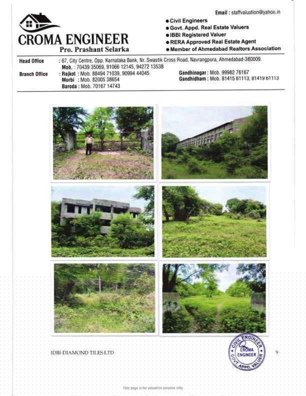 IDBI Bank Auctions for Industrials property in Rajkot, Gujarat