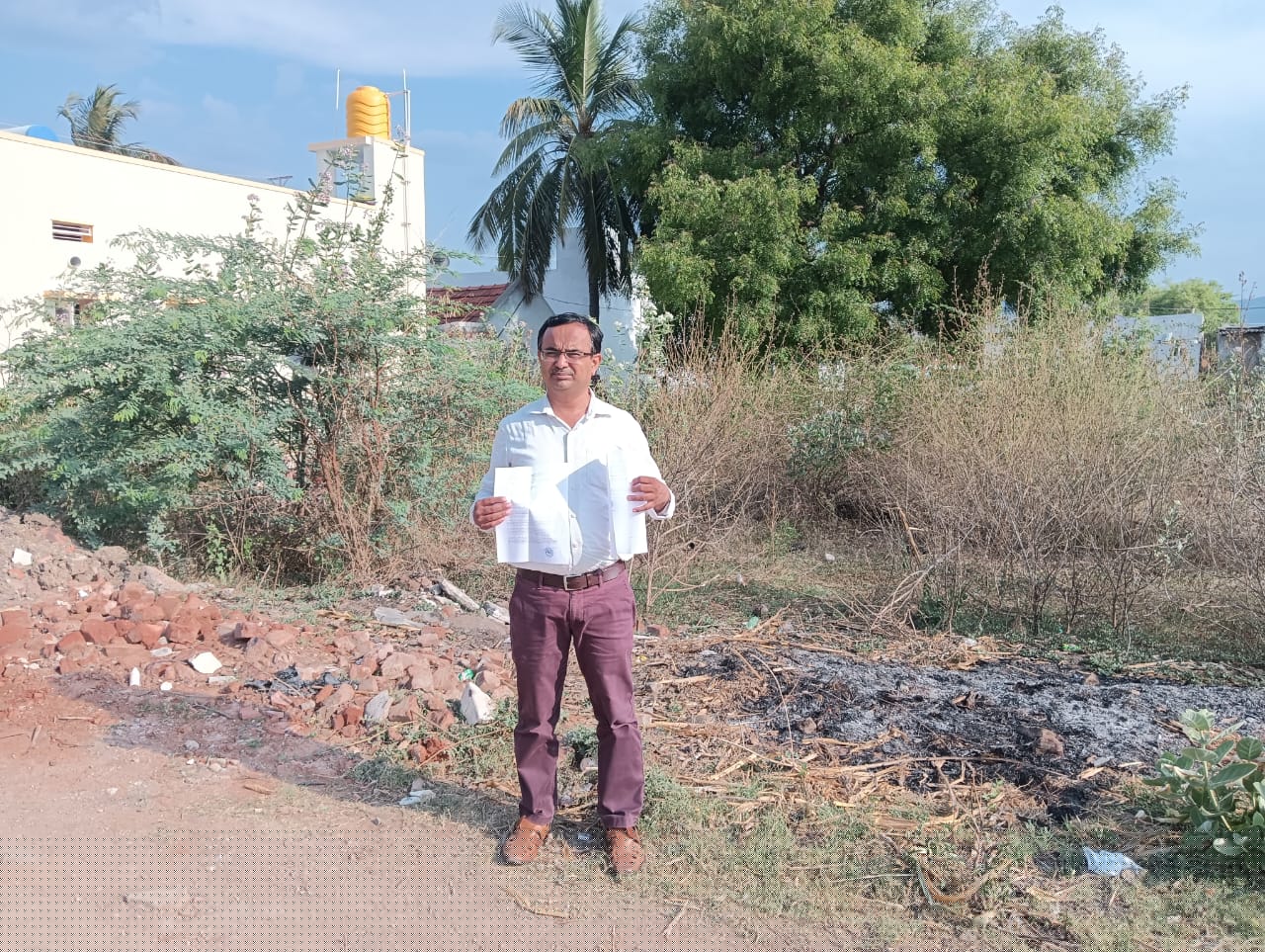 Bank of Baroda Auctions for Residential property in Chamarajanagar, Karnataka image 2 of 3 in Kollegal, Chamarajanagar | Bank of Baroda auction property