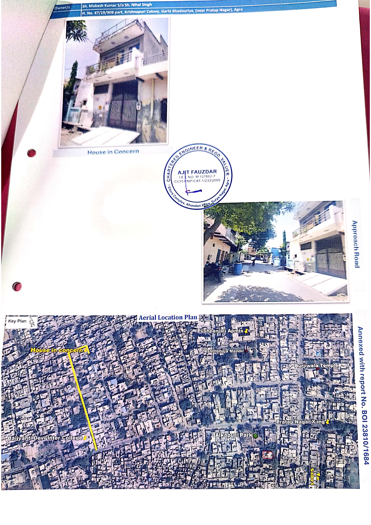 Bank of India Auctions for Residential property in Agra, Uttar Pradesh