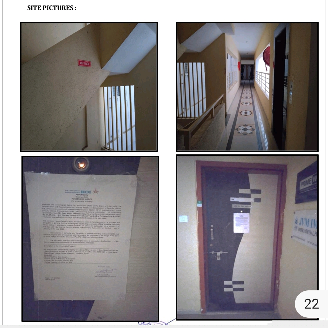 Bank of India Auctions for Residential property in Pune, Maharashtra