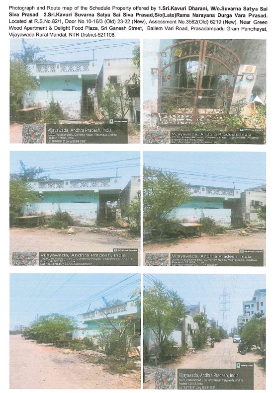 State Bank of India Auctions for Residential property in Vijayawada, Andhra Pradesh