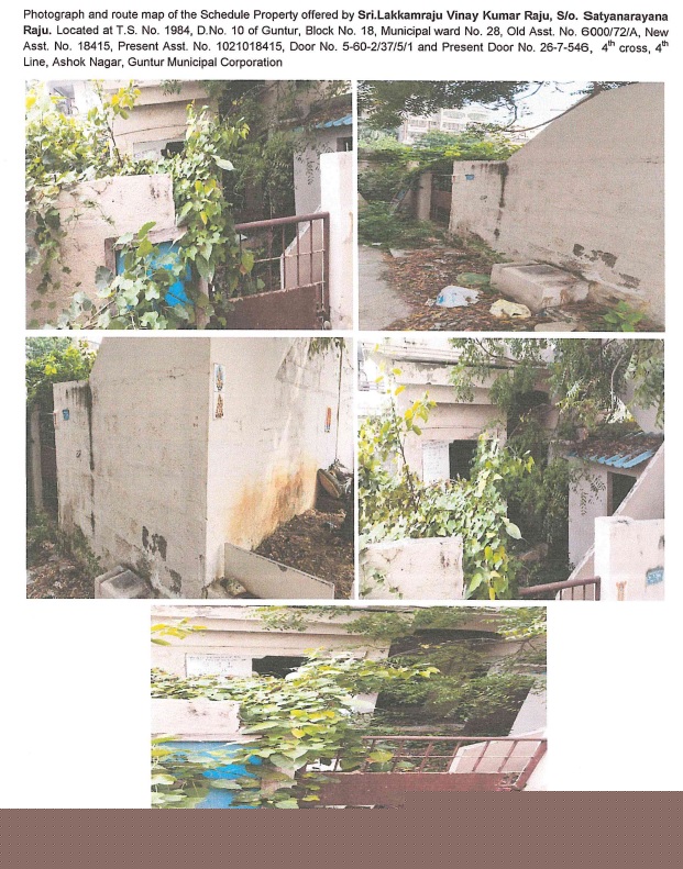 State Bank of India Auctions for Residential property in Guntur, Andhra Pradesh