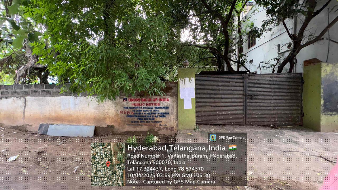 Union Bank of India Auctions for Residential property in Hyderabad, Telangana