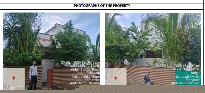 Canara Bank Auctions for Residential property in Yadgir, Karnataka