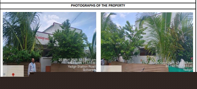 Canara Bank Auctions for Residential property in Yadgir, Karnataka