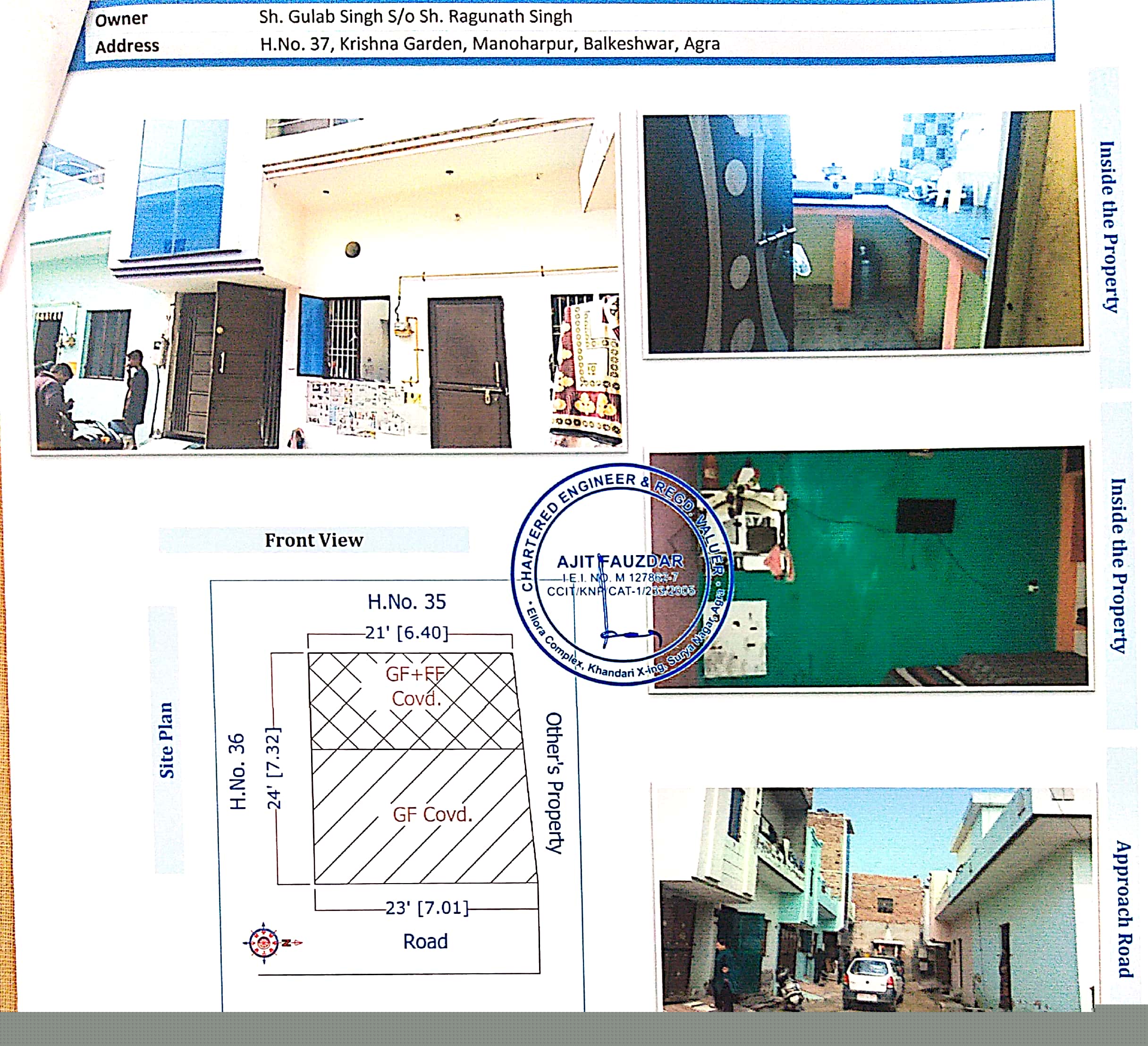 Union Bank of India Auctions for Residential property in Agra, Uttar Pradesh