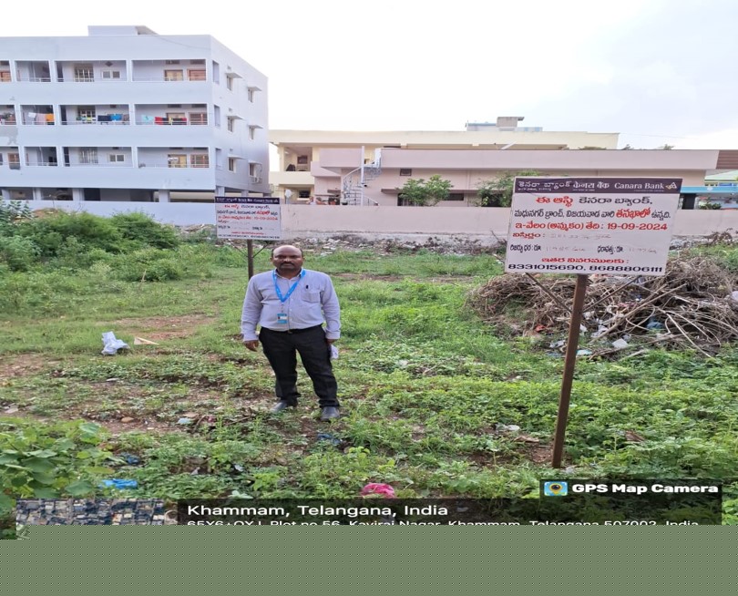 Canara Bank Auctions for Residential property in Khammam, Telangana