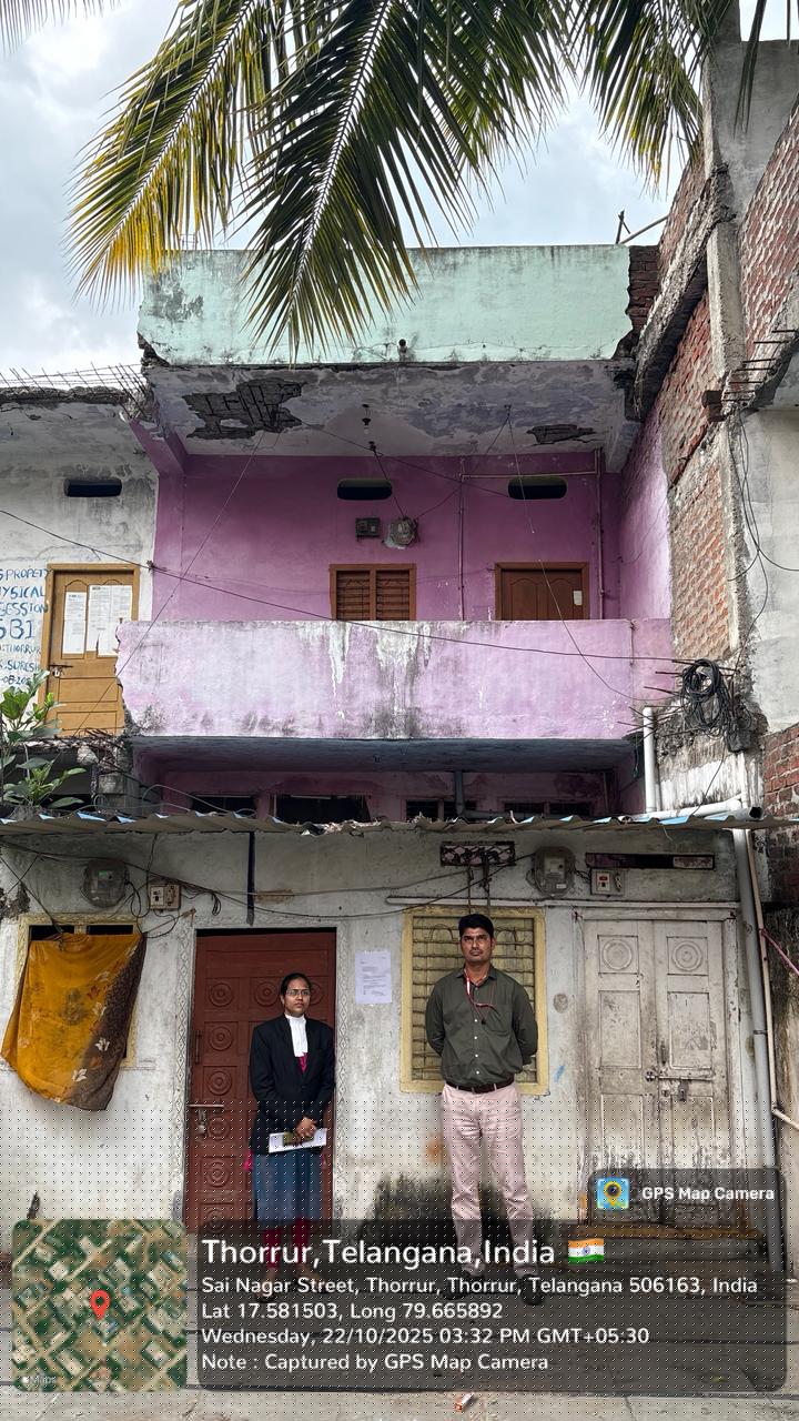 Union Bank of India Auctions for Residential property in Mahabubabad, Telangana