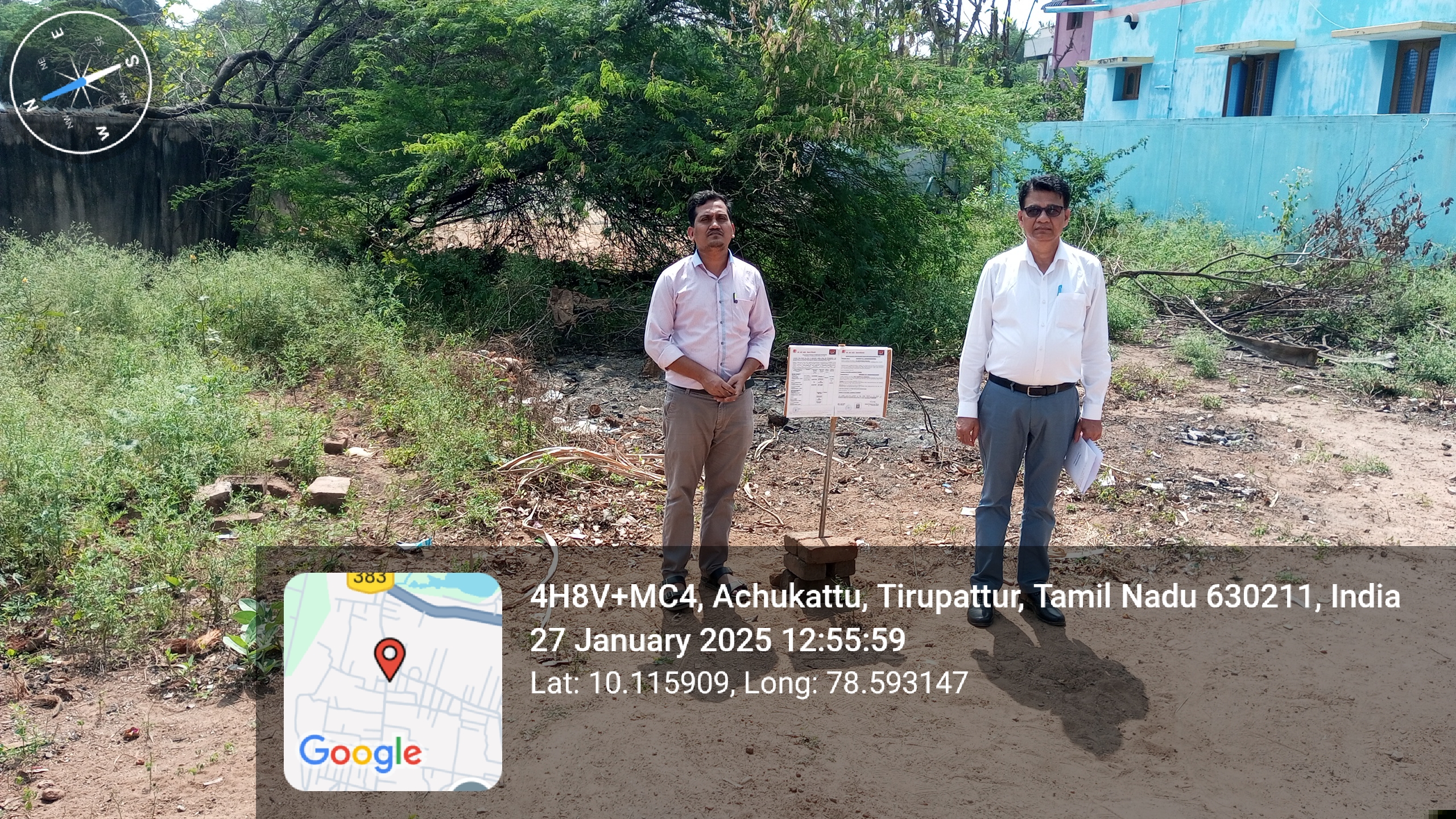 Bank of Baroda Auctions for Residential property in Sivaganga, Tamil Nadu image 4 of 8 in Thiruppathur, Sivaganga | Bank of Baroda auction property