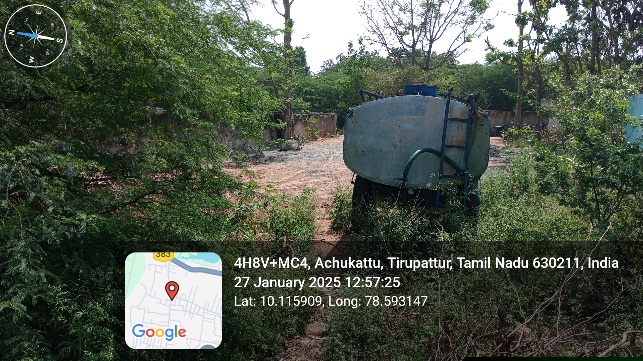 Bank of Baroda Auctions for Residential property in Sivaganga, Tamil Nadu image 5 of 8 in Thiruppathur, Sivaganga | Bank of Baroda auction property