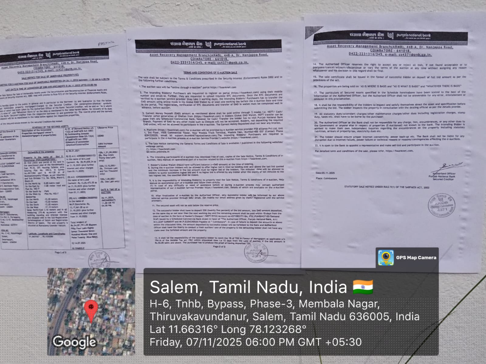Punjab National Bank Auctions for Residential property in Salem, Tamil Nadu image 7 of 8 in Salem, Salem | Punjab National Bank auction property