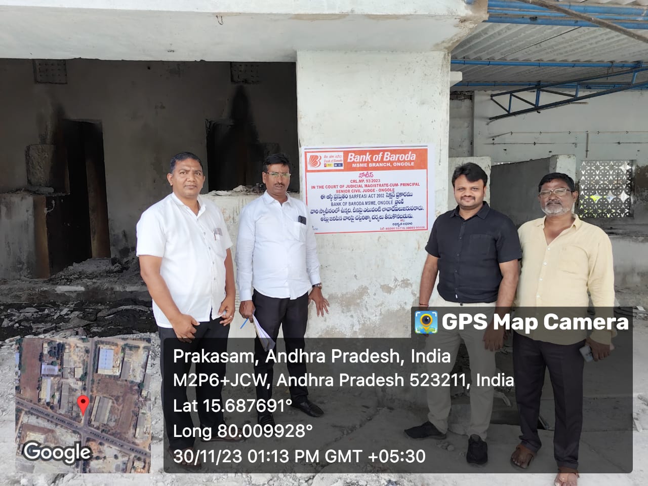 Bank of Baroda Auctions for Industrials property in Prakasam, Andhra Pradesh image 3 of 5 in Industrial Growth Centre Thimmanapalem, Prakasam | Bank of Baroda auction property