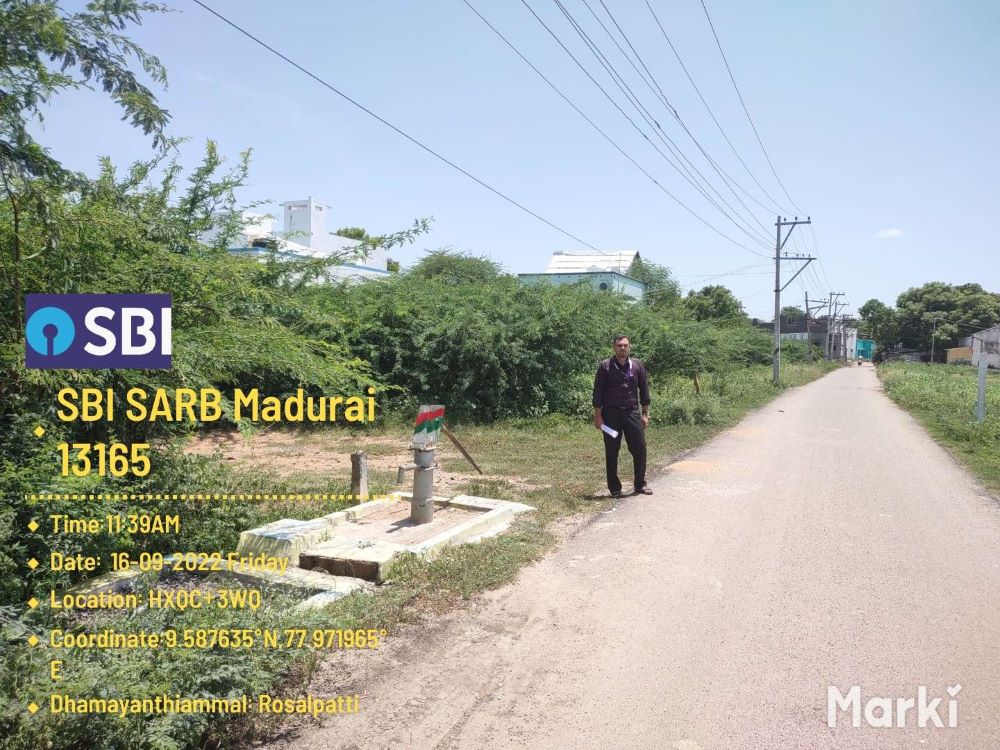 State Bank of India Auctions for Residential property in Virudhunagar, Tamil Nadu image 2 of 2 in Rosalpatti, Virudhunagar | State Bank of India auction property