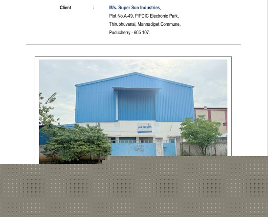 Indian Bank Auctions for Industrials property in Pondicherry, Tamil Nadu image 2 of 2 in Industrial Estate Thirubuvanai, Pondicherry | Indian Bank auction property