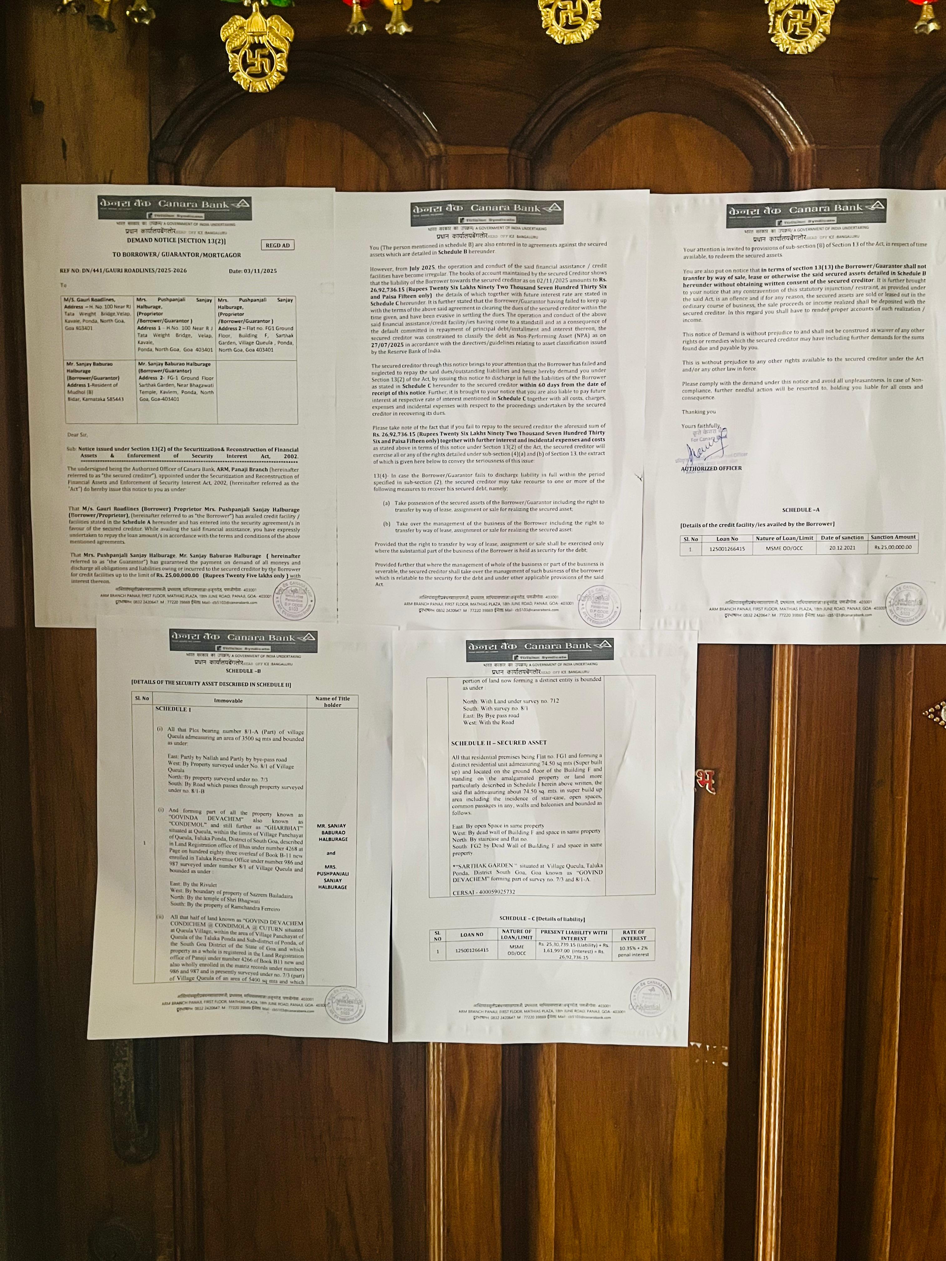 Canara Bank Auctions for Residential property in Goa, Goa image 3 of 3 in Bandora, Goa | Canara Bank auction property