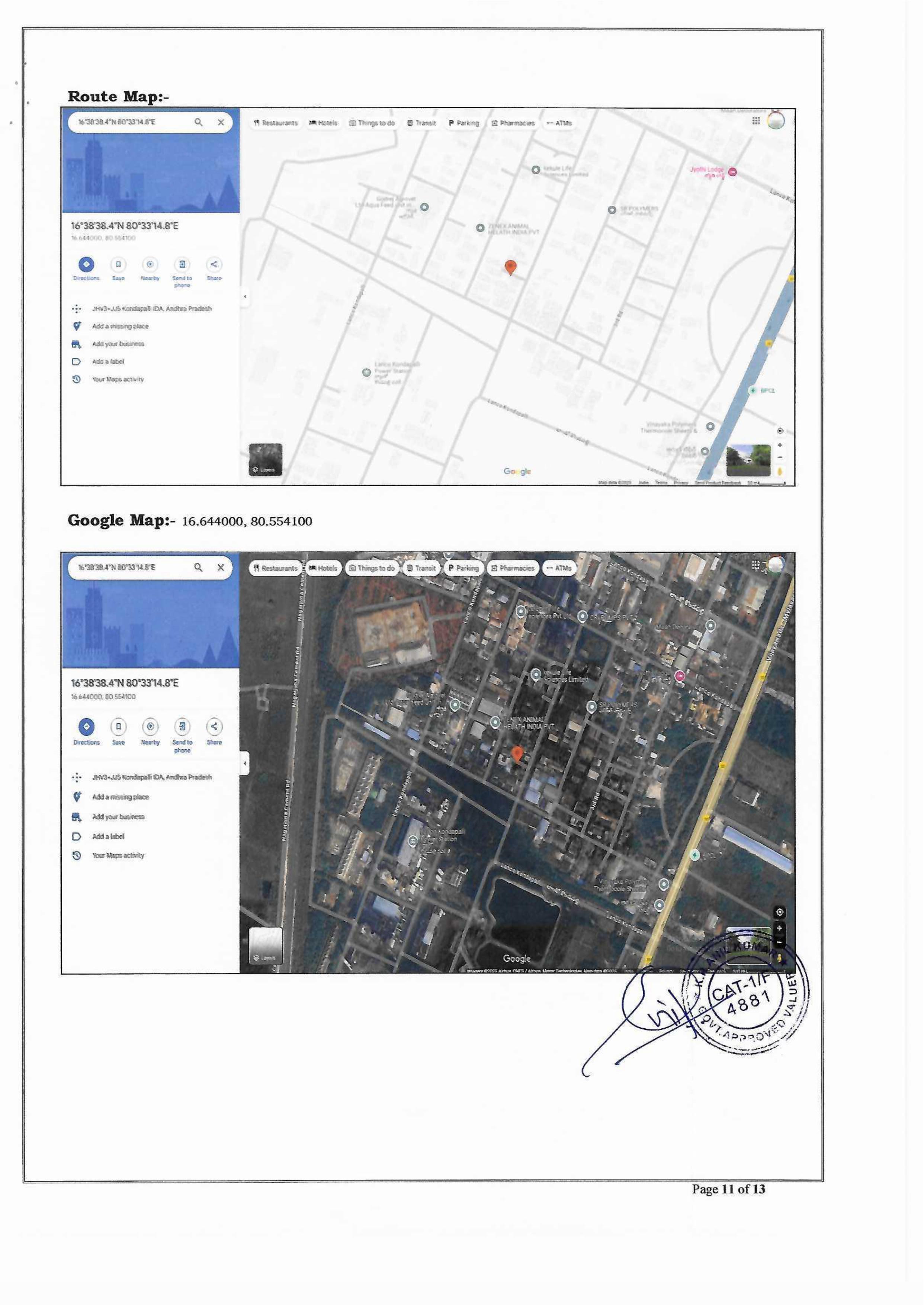 Bank of Baroda Auctions for Industrials property in Vijayawada, Andhra Pradesh image 2 of 2 in Ibrahimpatnam, Vijayawada | Bank of Baroda auction property