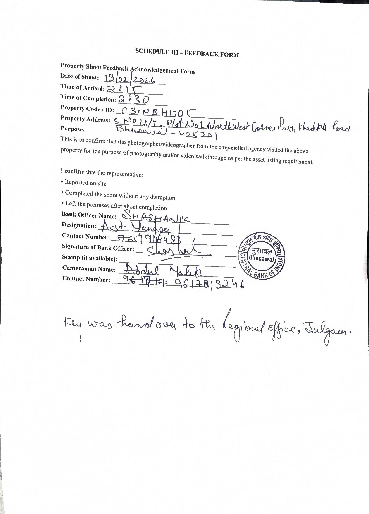 Central Bank of India Auctions for Residential property in Jalgaon, Maharashtra image 8 of 12 in Bhusawal, Jalgaon | Central Bank of India auction property