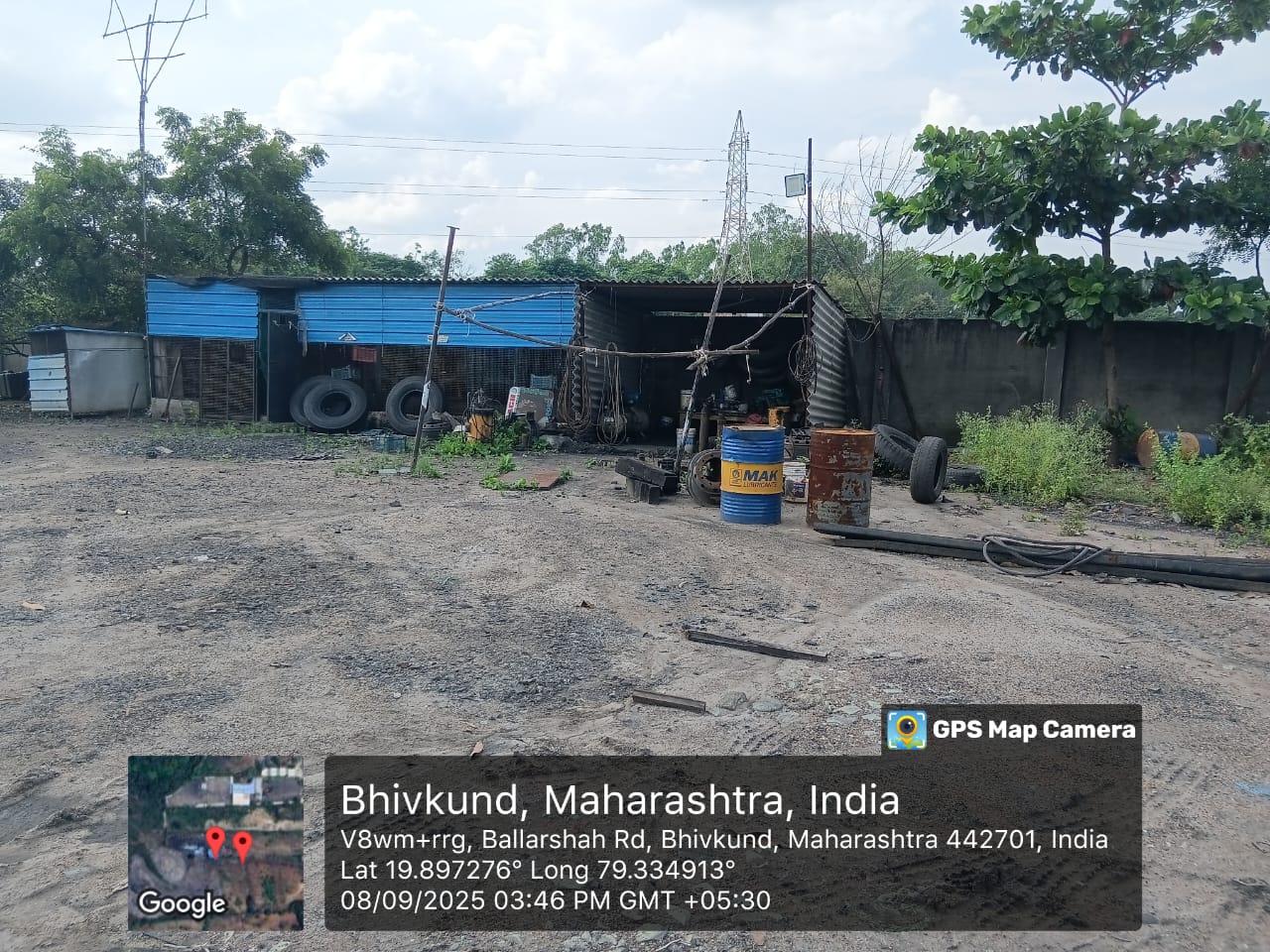 Bank of Maharashtra Auctions for Industrials property in Chandrapur, Maharashtra image 2 of 3 in Ballarpur, Chandrapur | Bank of Maharashtra auction property
