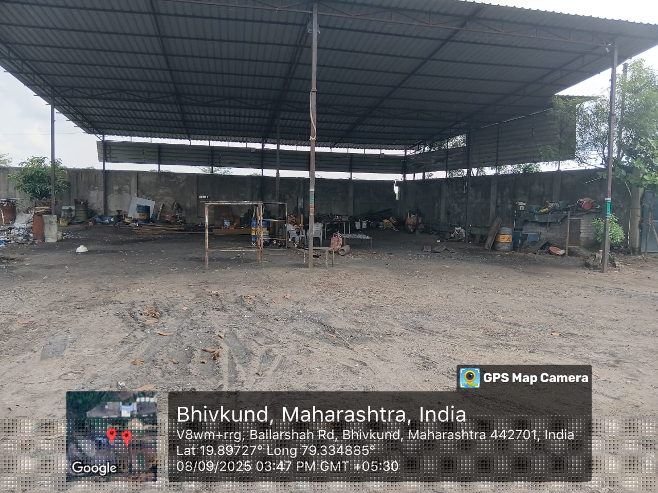 Bank of Maharashtra Auctions for Industrials property in Chandrapur, Maharashtra image 3 of 3 in Ballarpur, Chandrapur | Bank of Maharashtra auction property