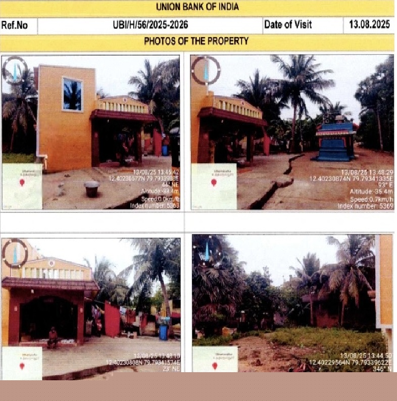 Union Bank of India Auctions for Residential property in Chengalpattu, Tamil Nadu image 3 of 3 in Maduranthakam, Chengalpattu | Union Bank of India auction property
