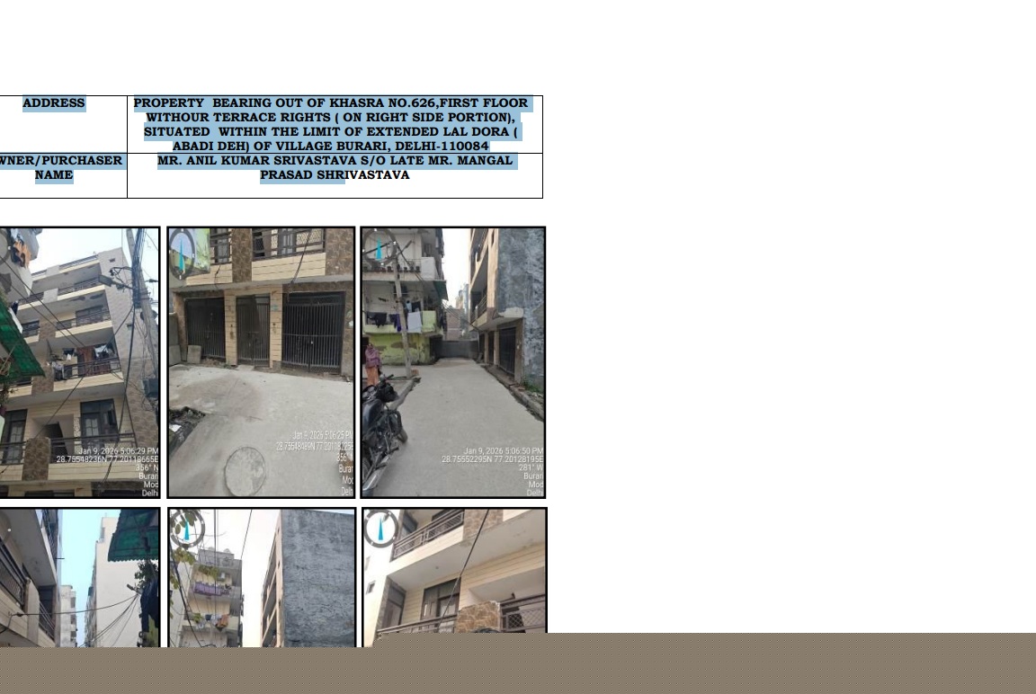 Canara Bank Auctions for Residential property in New Delhi, Delhi image 2 of 3 in New Delhi, New Delhi | Canara Bank auction property