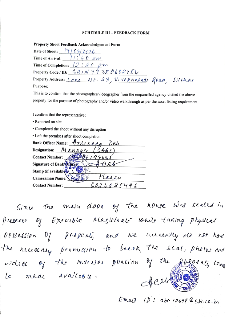 State Bank of India Auctions for Residential property in Cachar, Assam image 23 of 23 in Silchar, Cachar | State Bank of India auction property