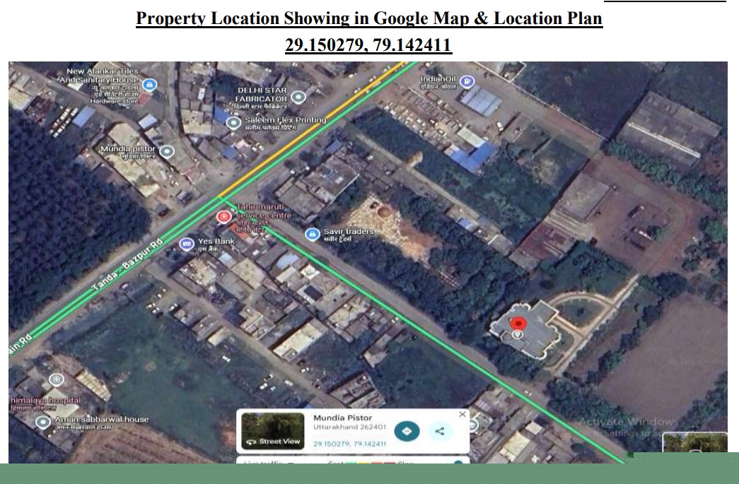 Punjab National Bank Auctions for Residential property in Udham Singh Nagar, Uttarakhand image 6 of 6 in Bazpur, Udham Singh Nagar | Punjab National Bank auction property