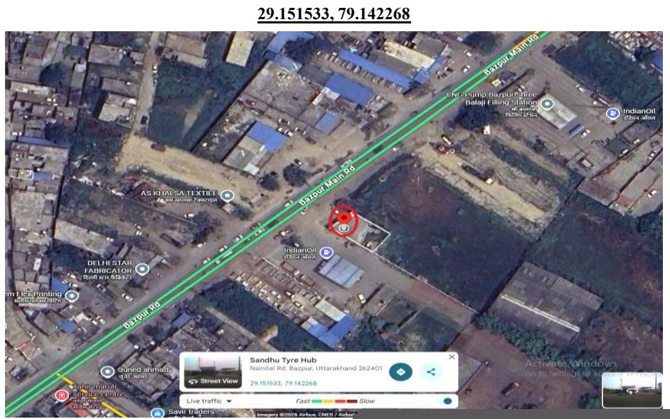 Punjab National Bank Auctions for Commercial property in Udham Singh Nagar, Uttarakhand image 6 of 6 in Bazpur, Udham Singh Nagar | Punjab National Bank auction property