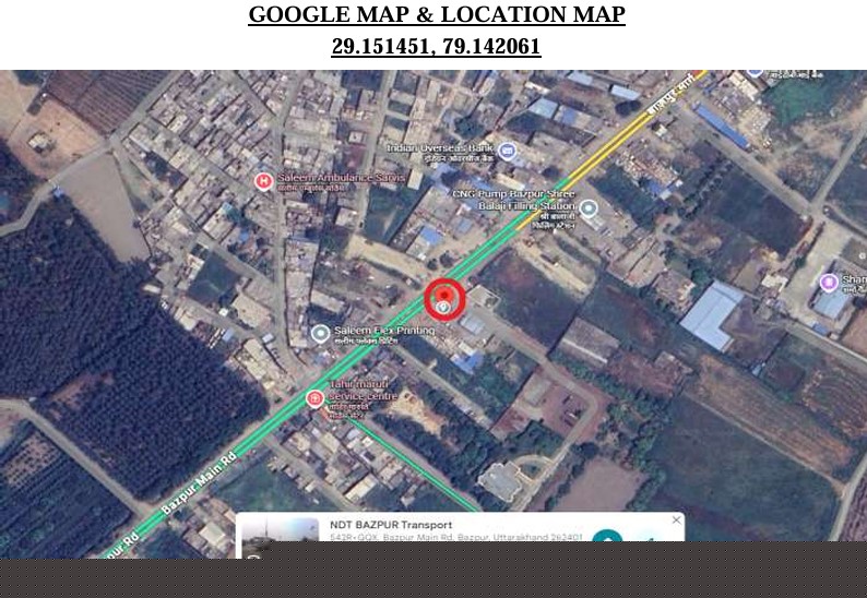 Punjab National Bank Auctions for Commercial property in Udham Singh Nagar, Uttarakhand image 2 of 5 in Bazpur, Udham Singh Nagar | Punjab National Bank auction property