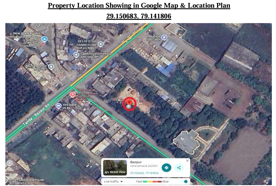 Punjab National Bank Auctions for Residential property in Udham Singh Nagar, Uttarakhand image 2 of 5 in Bazpur, Udham Singh Nagar | Punjab National Bank auction property