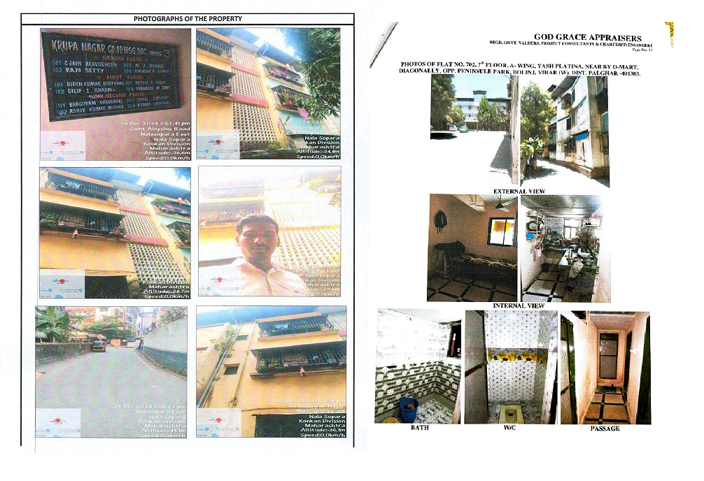 Canara Bank Auctions for Residential property in Palghar, Maharashtra image 2 of 2 in Vasai Virar, Palghar | Canara Bank auction property