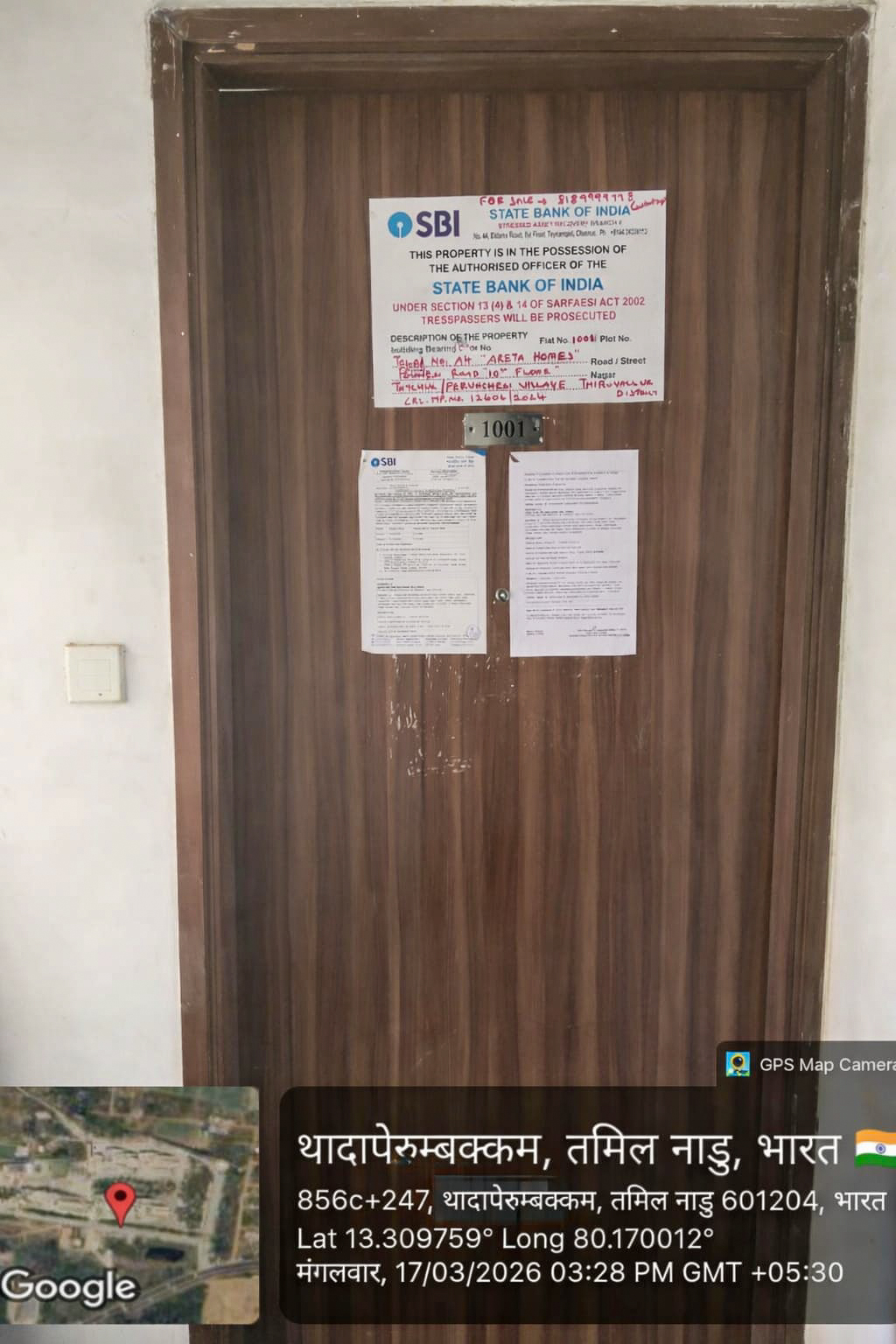 State Bank of India Auctions for Residential property in Tiruvallur, Tamil Nadu image 3 of 25 in Ponneri, Tiruvallur | State Bank of India auction property