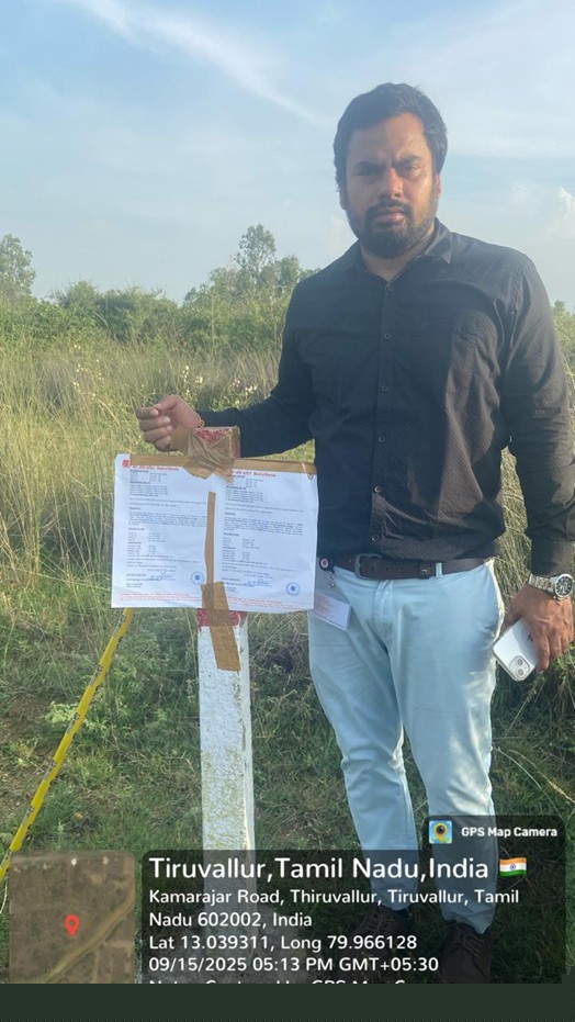 Bank of Baroda Auctions for Residential property in Tiruvallur, Tamil Nadu image 7 of 9 in Kakkalur, Tiruvallur | Bank of Baroda auction property