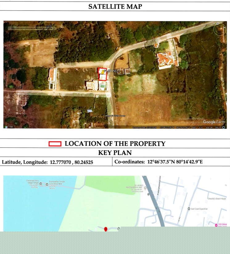 Canara Bank Auctions for Residential property in Chengalpattu, Tamil Nadu image 2 of 2 in Kelambakkam, Chengalpattu | Canara Bank auction property