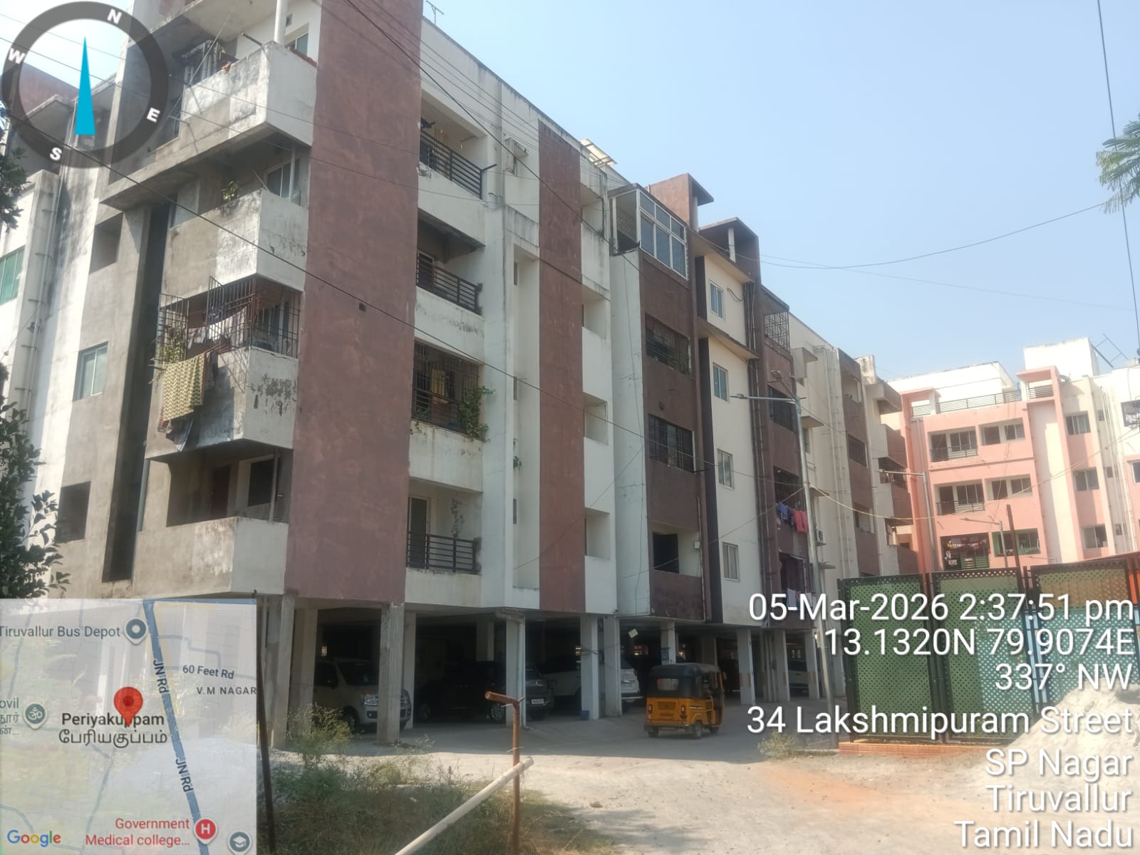 Canara Bank Auctions for Residential property in Tiruvallur, Tamil Nadu image 2 of 3 in Kakkalur, Tiruvallur | Canara Bank auction property