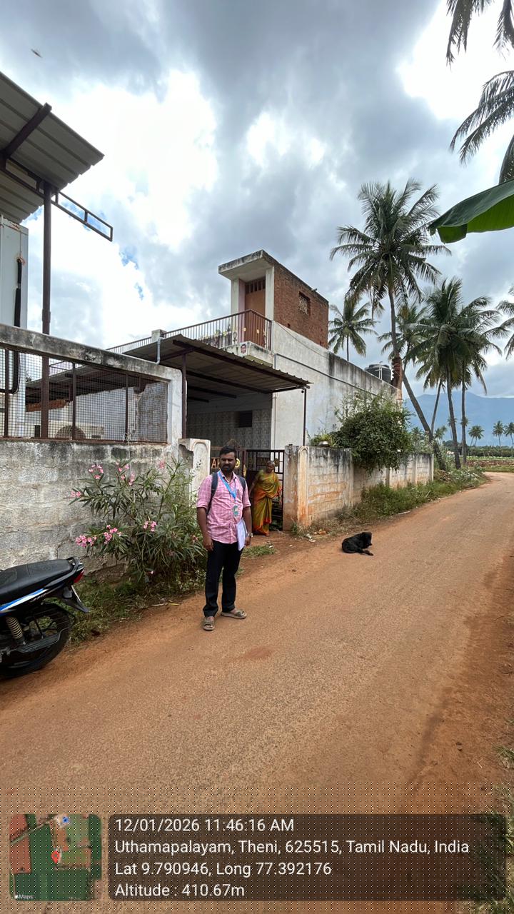 Canara Bank Auctions for Residential property in Theni, Tamil Nadu image 3 of 3 in Annanji, Theni | Canara Bank auction property