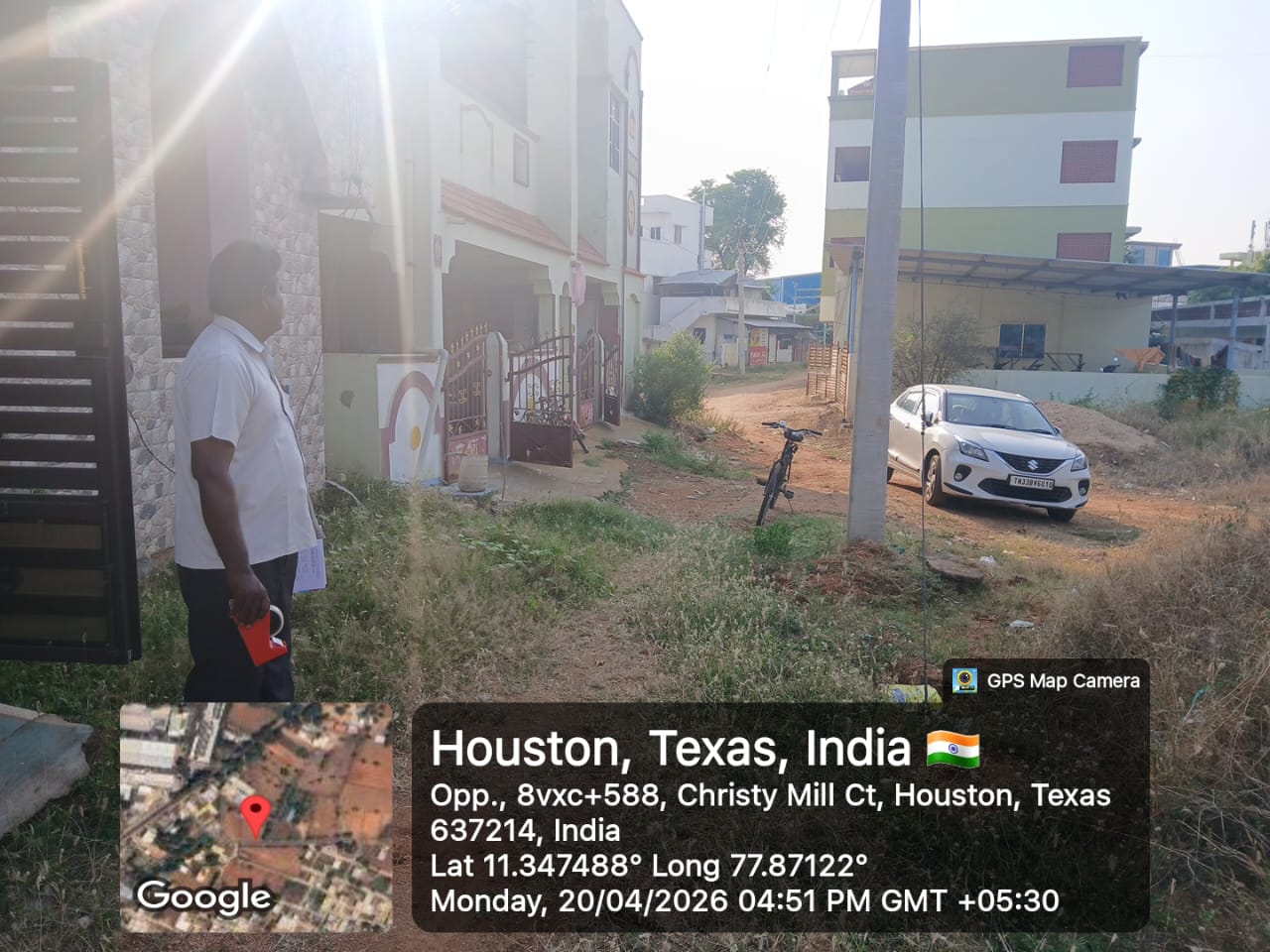 Bank of Baroda Auctions for Residential property in Namakkal, Tamil Nadu image 2 of 3 in Tiruchengode, Namakkal | Bank of Baroda auction property