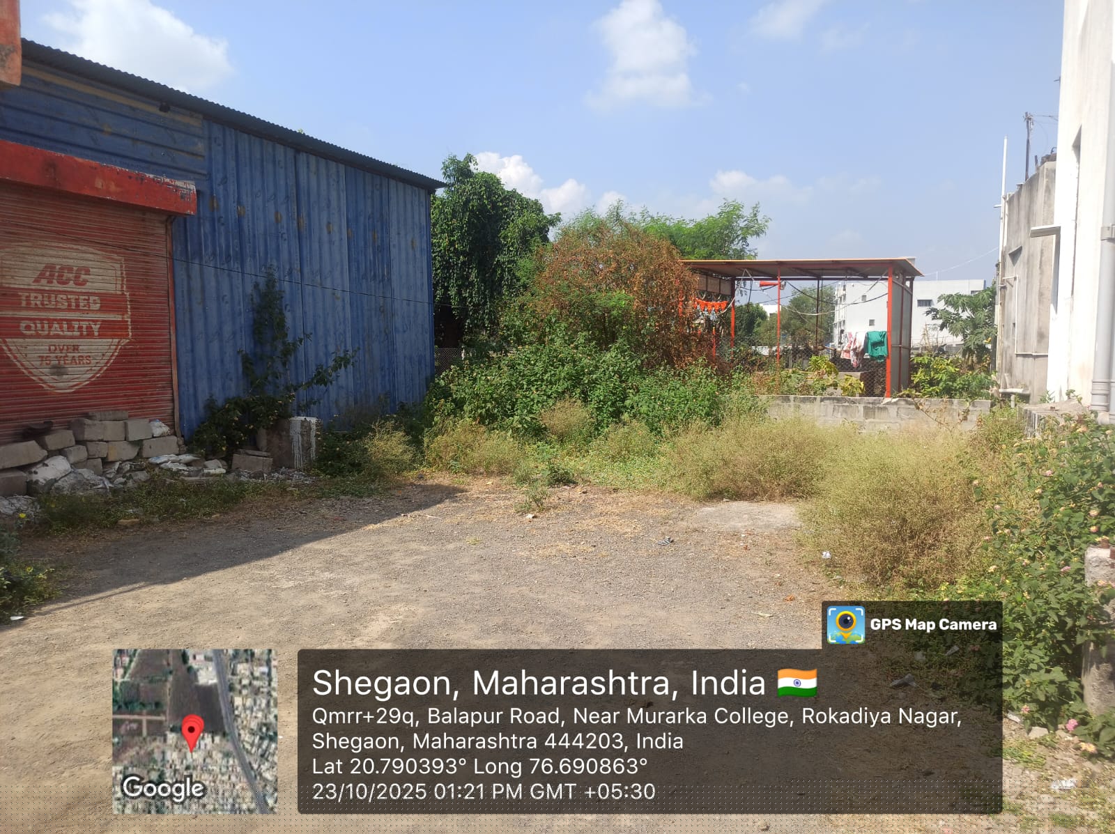 Central Bank of India Auctions for Industrials property in Buldhana, Maharashtra image 4 of 12 in Shegaon, Buldhana | Central Bank of India auction property