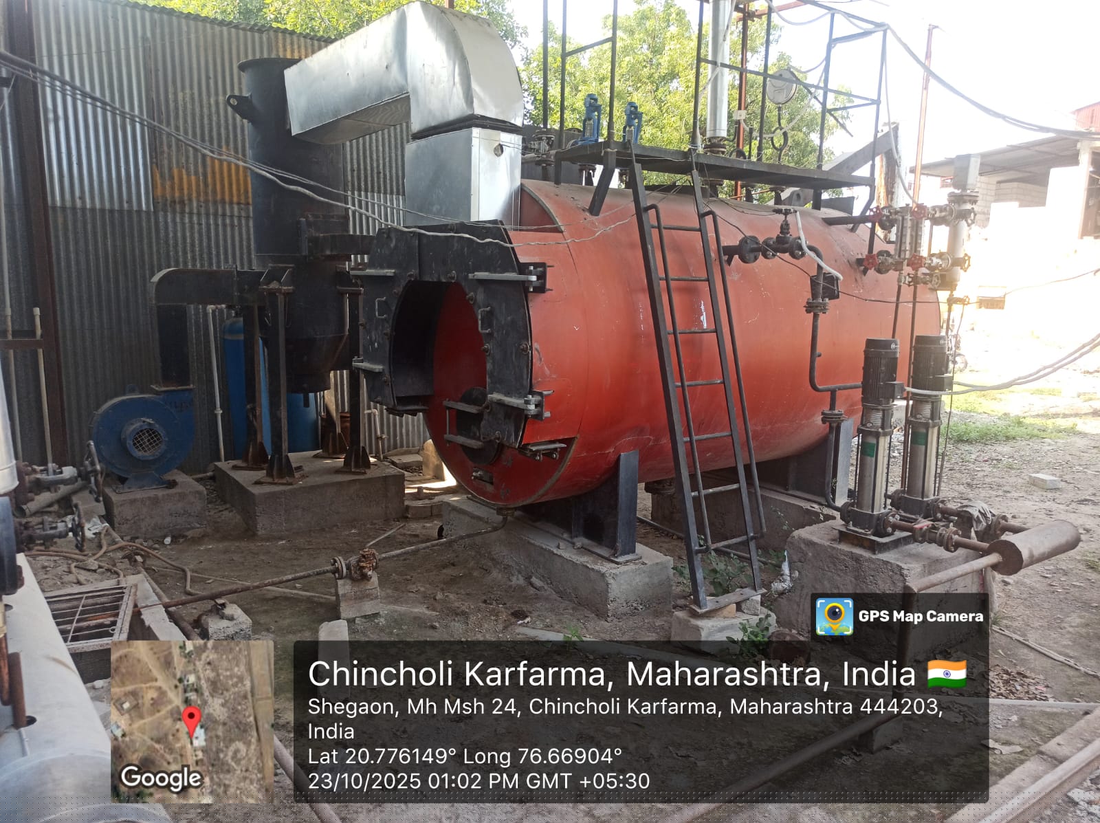 Central Bank of India Auctions for Industrials property in Buldhana, Maharashtra image 9 of 12 in Shegaon, Buldhana | Central Bank of India auction property